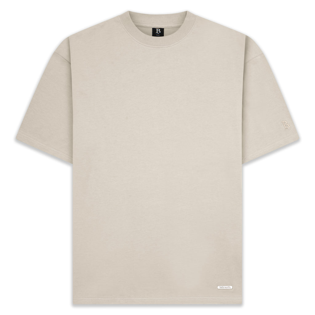 SUPER HEAVY BLANK T-SHIRT COCONUT MILK