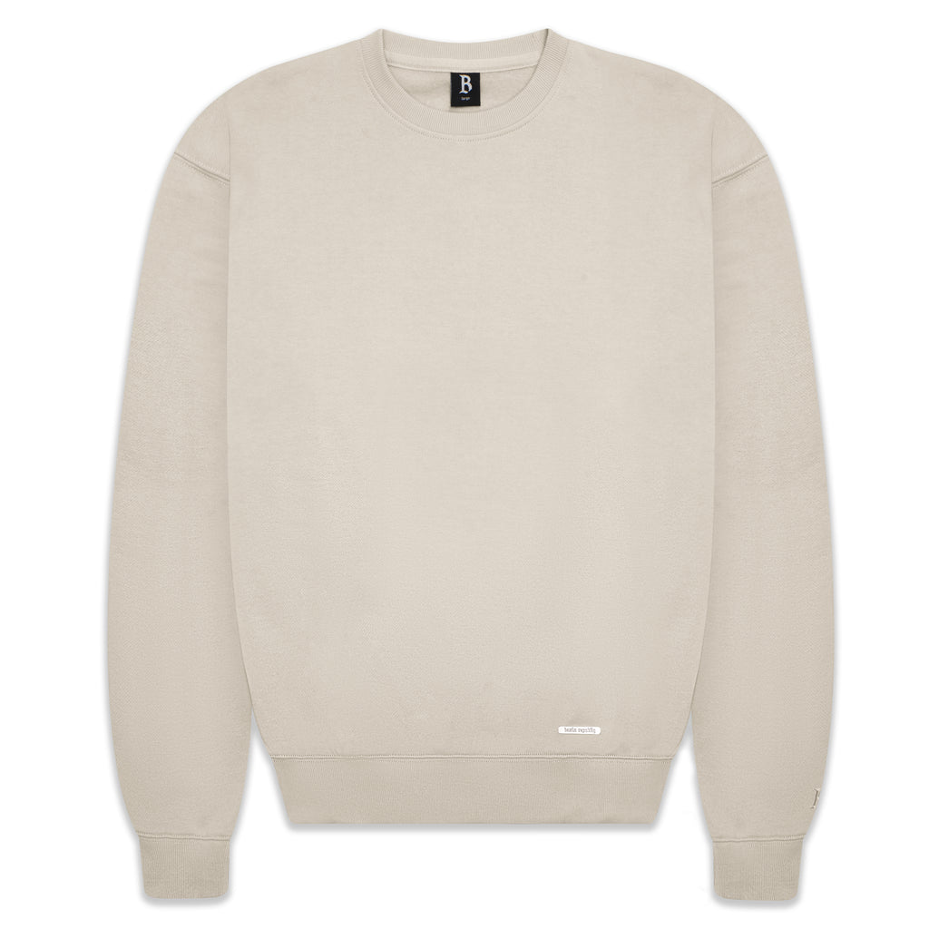 SUPER HEAVY BLANK SWEATER COCONUT MILK